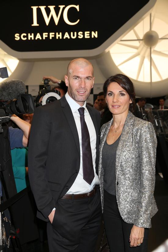 2013年1月22日,著名球星齐内丁·齐达内(zinedine zidane)携妻子