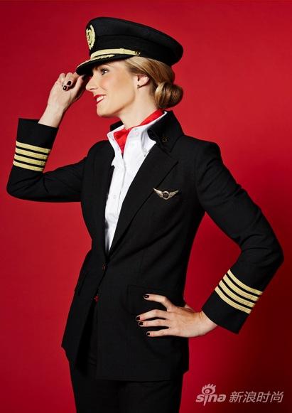 viviennewestwood为维珍航空设计新制服发布