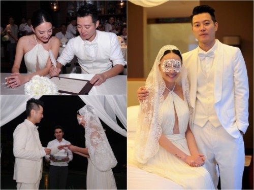 郑希怡梁学储婚礼现场