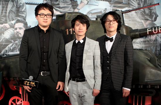 《狂怒》中国首映 冯小刚莅临现场点赞|狂怒|冯小刚|王中军_新浪娱乐_新浪网