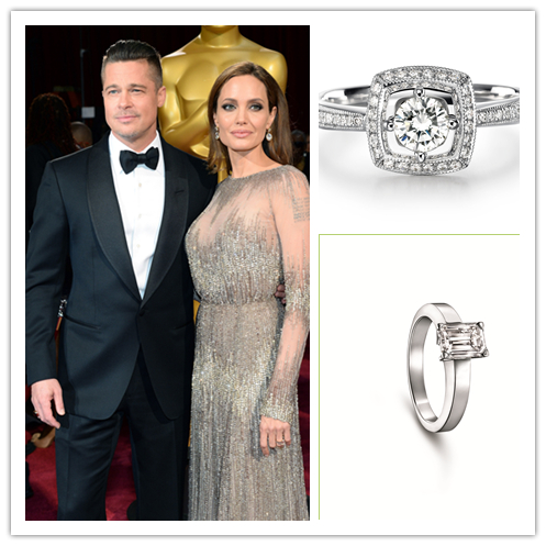 好莱坞情侣铂金婚戒年终盘点