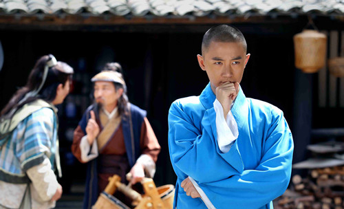 张倬闻饰演徐子豪徐子豪与哑姑张倬闻古装颜值高新浪娱乐讯 武侠巨制