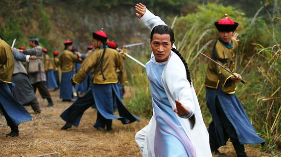 《杜心五传奇》打戏激烈 阚清子"中招"