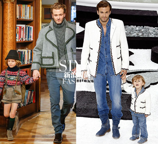 brad kroenig的儿子hudson走秀