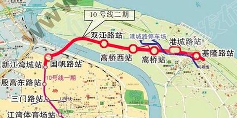 上海十余轨交线正规划推建.图