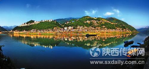 白河县全景.林成敏摄