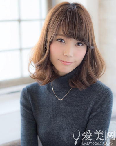 9款清新短发梨花头发尾微卷修颜无敌