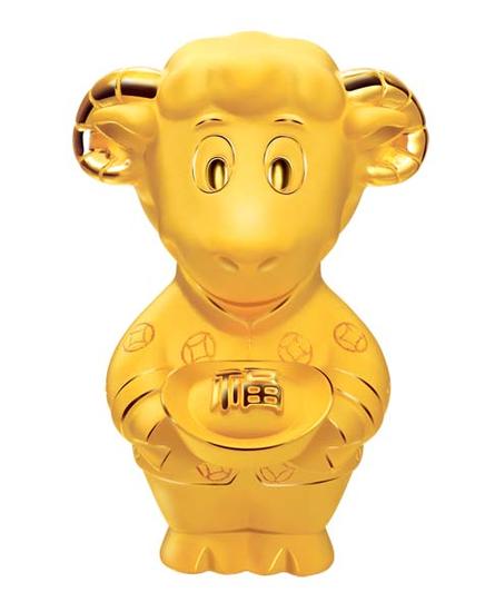 周生生乙未年金羊系列奏响2015年新年华章