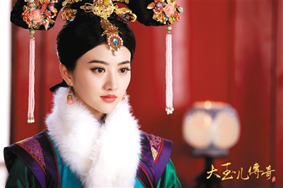 景甜在《大玉儿传奇》中的造型