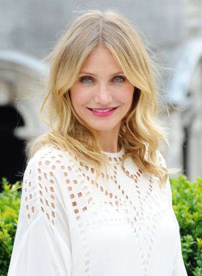 好莱坞大嘴美女卡梅隆-迪亚兹幸福出嫁