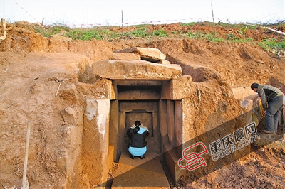 江津滨江新城挖出两座宋代墓 内有陪葬品