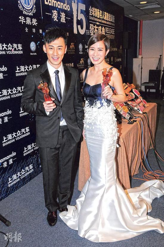 林峰与佘诗曼成为中国最佳电视剧男、女演员