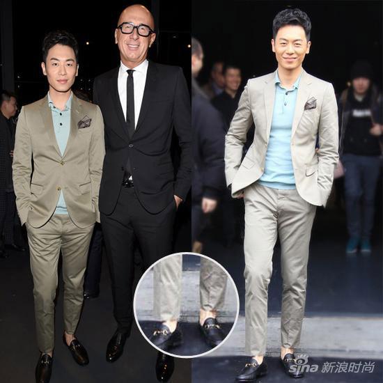 露脚男神之李晨为了潮运动鞋都不穿袜子