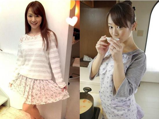 白石茉莉奈拥有傲人G奶上围，虽是一个孩子的妈，身材仍保持良好，被票选为“史上最正人妻”。（图／翻摄自日网）