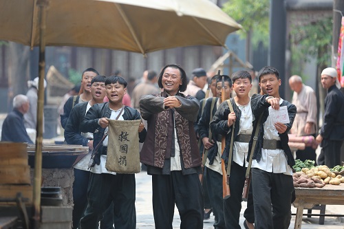 《大刀记》热播 齐峰黑子乱世见真情