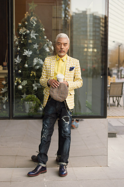 中国潮叔变身时尚达人