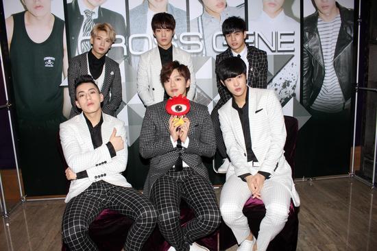 CROSS GENE日前首度访台