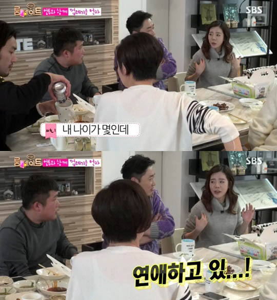 新浪娱乐讯 昨日(2月24日)播出的韩国sbs tv综艺节目《roommate2》中