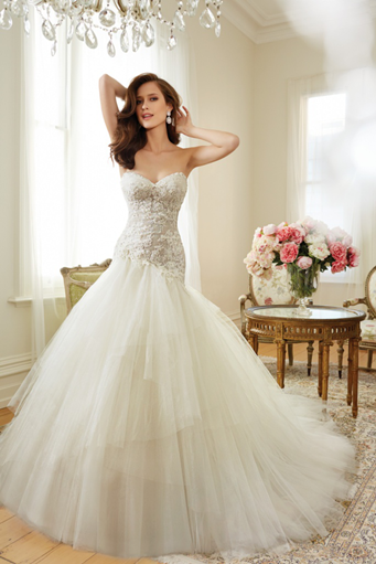 moncheri完美诠释12星座婚纱