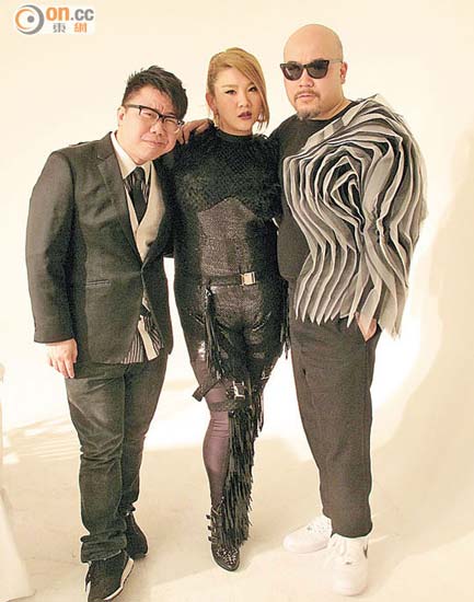 郑欣宜,黄伟文和陈奂仁