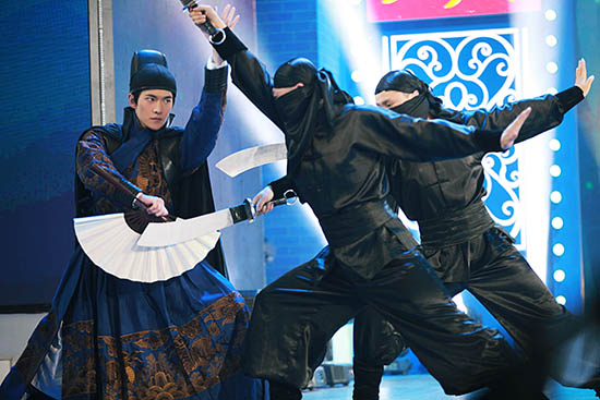 杨洋元宵喜乐会武侠秀