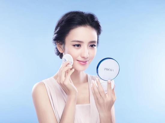 美颜无需手机珀莱雅最新气垫cc轻松一拍塑女神