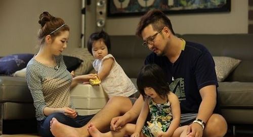 my baby》双喜临门,两个出演家庭金泰宇和金爱利,ricky kim和柳承珠都