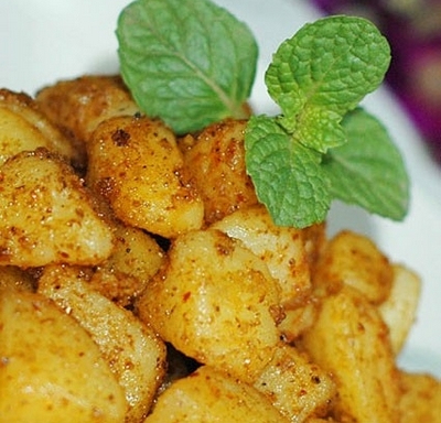孜然黄金甲土豆(图)