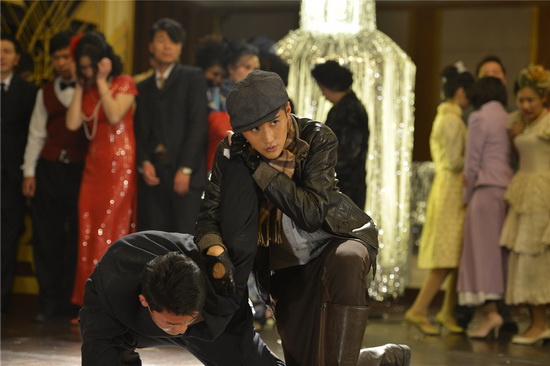 蔡俊涛身手矫健