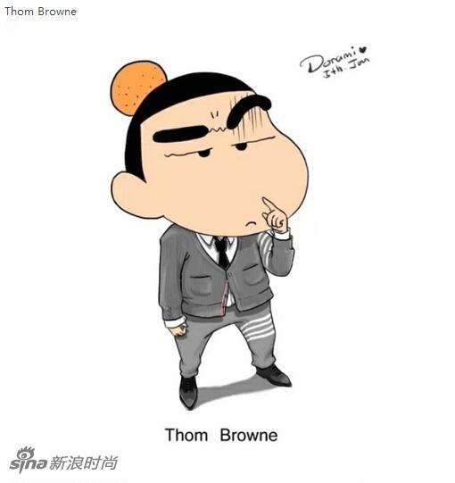 跟蜡笔小新撞衫 你们还好意思自称时尚icon吗