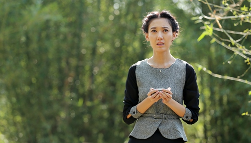 《兵变1929》剧照，高露饰演林瑶 