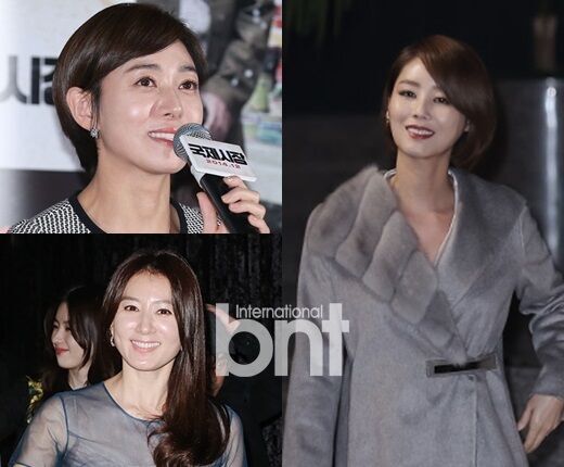 从左起顺时针为张英南、金成玲、金喜爱