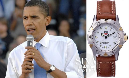 奥巴马买了个表 还是块高级智能腕表