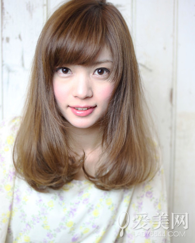 9款窄额头女生发型气质修颜做小脸萌妹