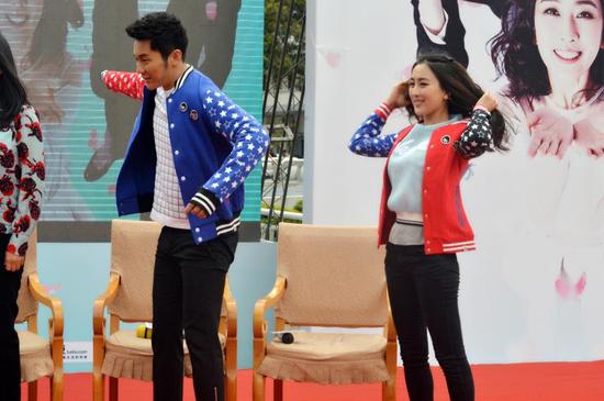 《天使的城》发布会马苏换装