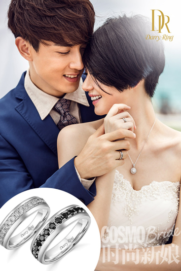 戚薇&韩国欧巴李承铉darry ring真爱印记——天生一对的结婚戒指darry