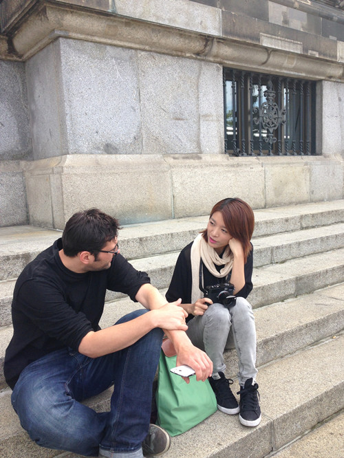 李晗为柏林写情书 恩师田壮壮曾邀其剪片