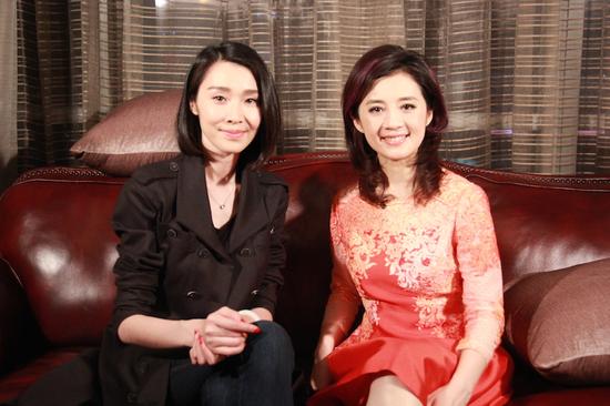 陈丽娜做客名人面对面畅谈人生