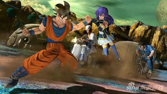 《JUMP全明星大乱斗V+》游戏画面