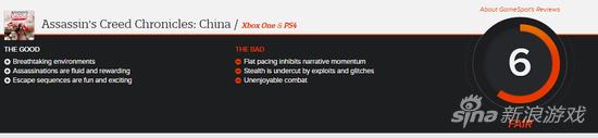 Gamespot评分6分