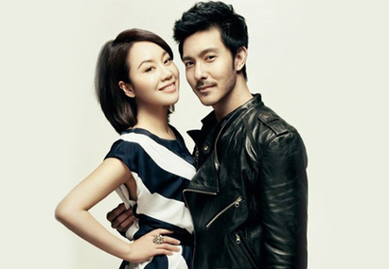 闫妮早前搭档立威廉