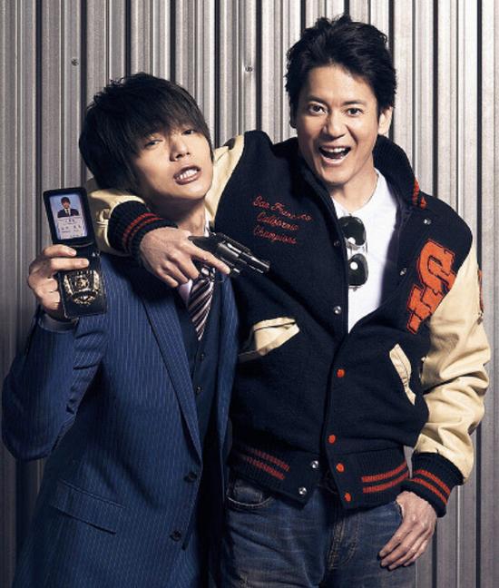 日剧《THE LAST COP》唐泽寿明（右）和洼田正孝