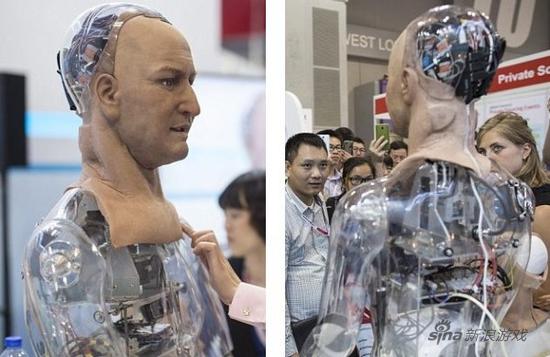 有表情有眼神的机器人