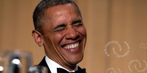 白宫记者晚宴奥巴马化身段子手