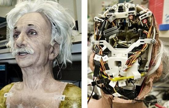 有表情有眼神的机器人