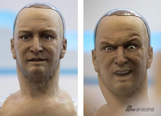 有表情有眼神的机器人