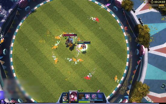 吃糖可以补充HP，并且坚持到最后的人即为胜利