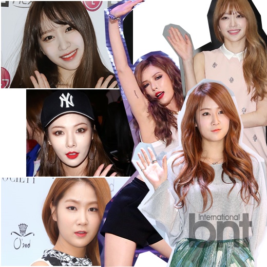 HaNi(上）泫雅（中）昭宥