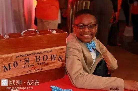 moziah bridges蝴蝶领结ceo就是这个小孩儿,照片上看起来好成熟稳重