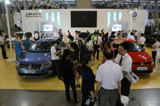 上海大众汽车独领风骚五一车展嘉年华